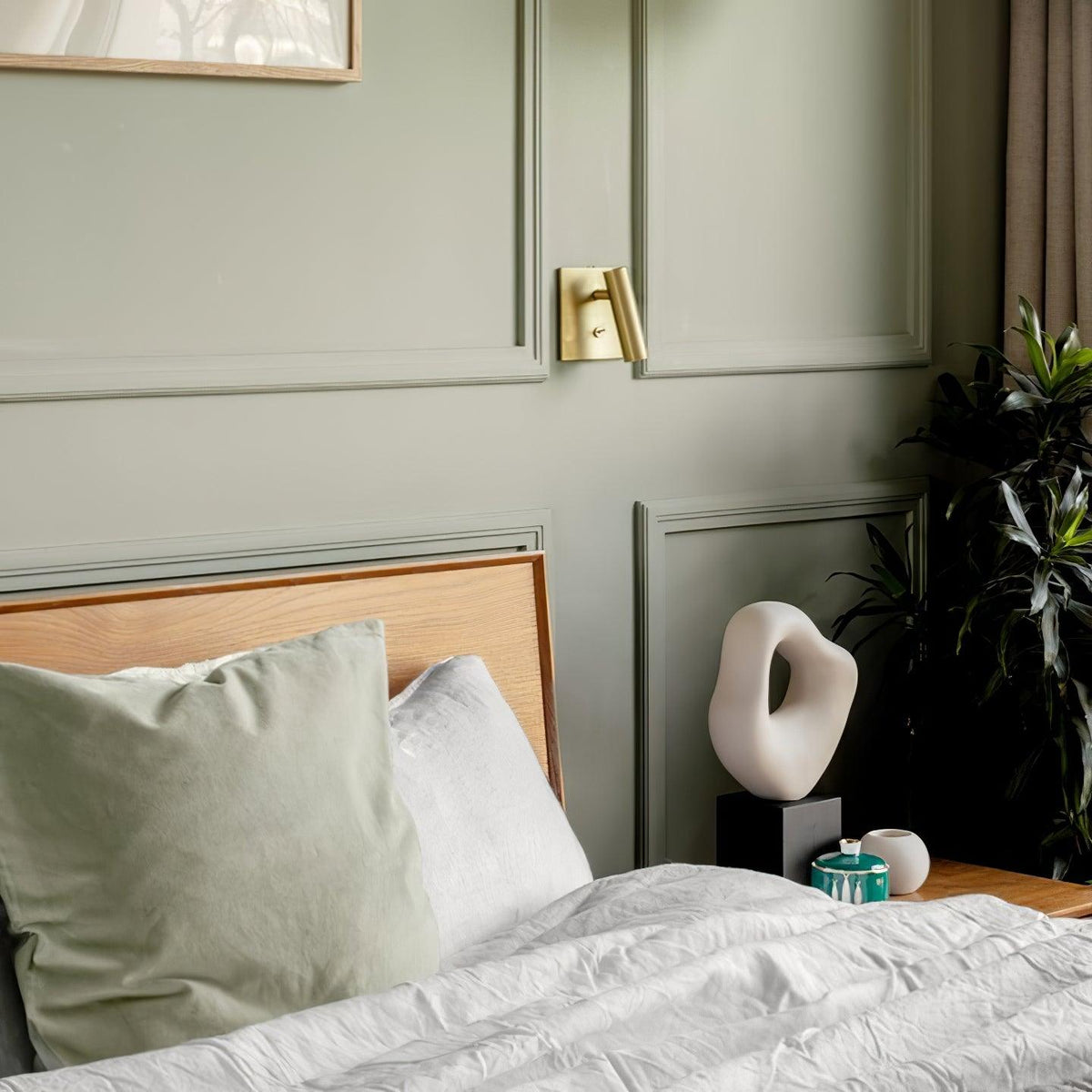 Teriiira aplique de pared Micro Square con interruptor y foco