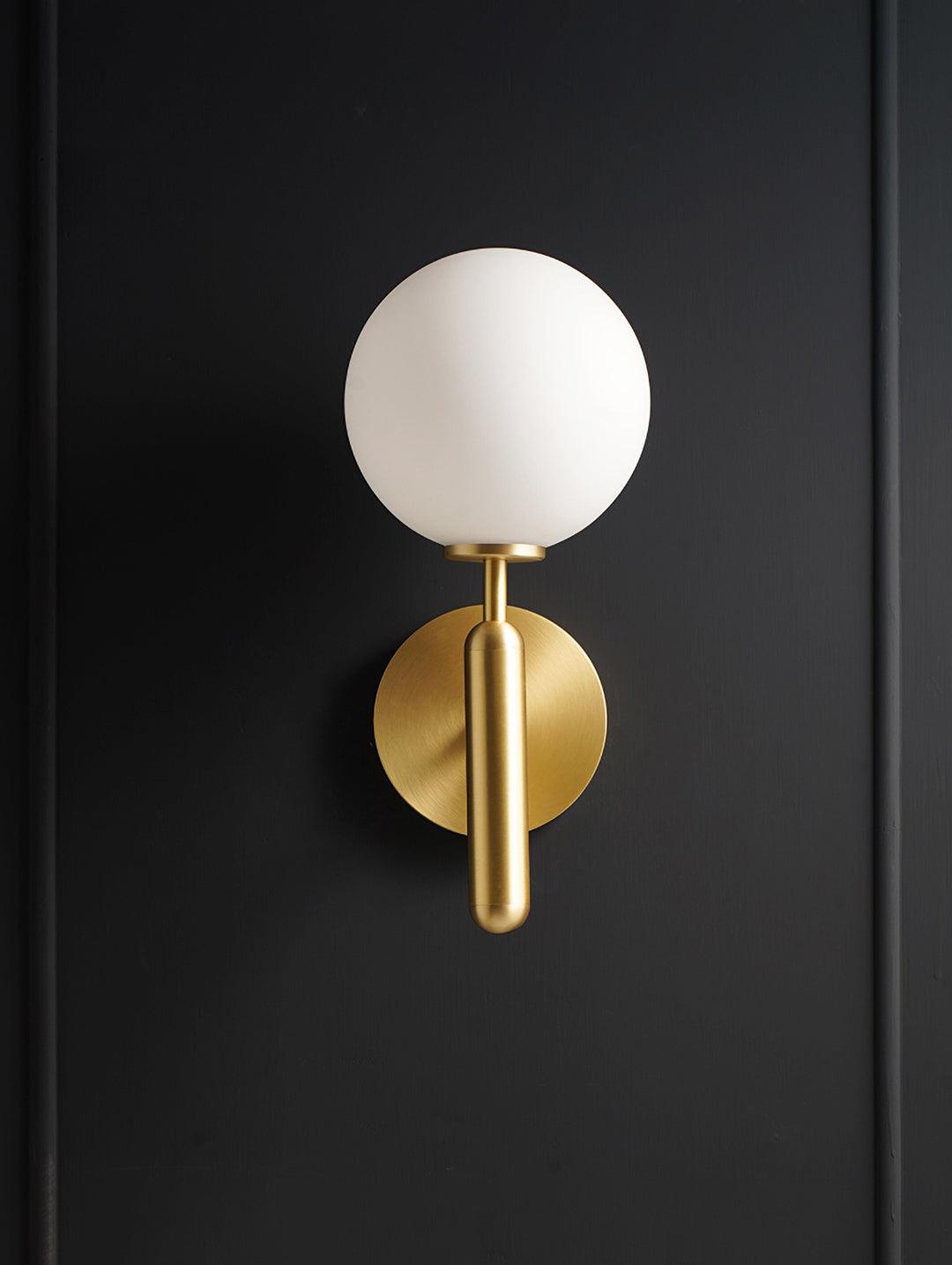 Culorara aplique de pared moderno minimalista de latón