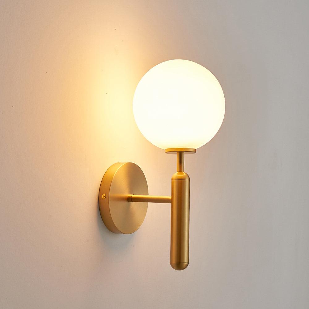 Culorara aplique de pared moderno minimalista de latón