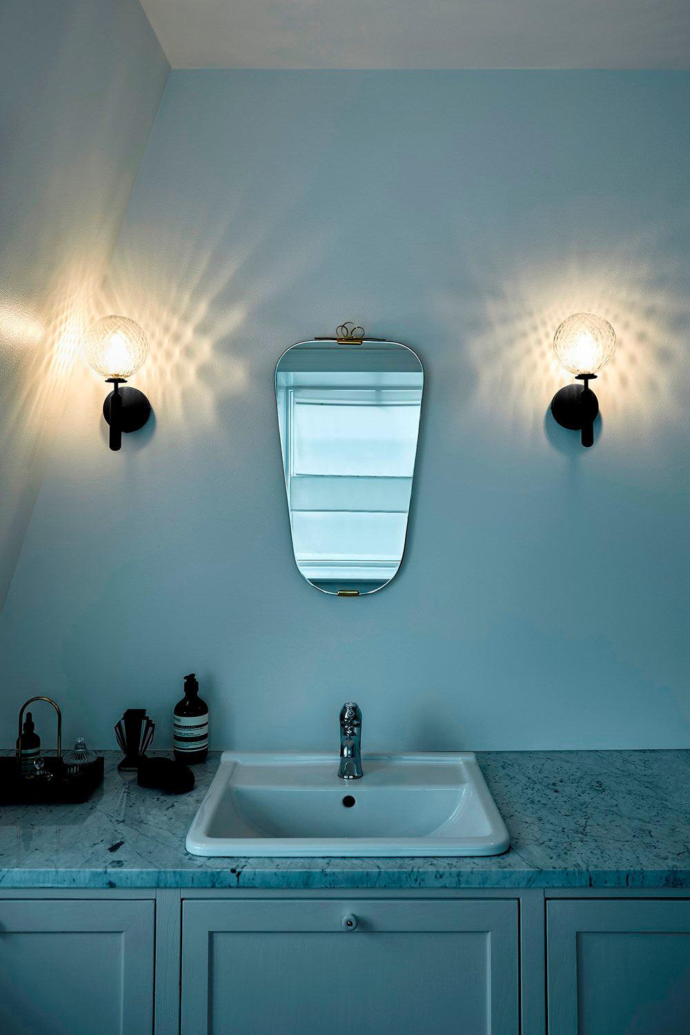 Culorara aplique de pared moderno minimalista de latón