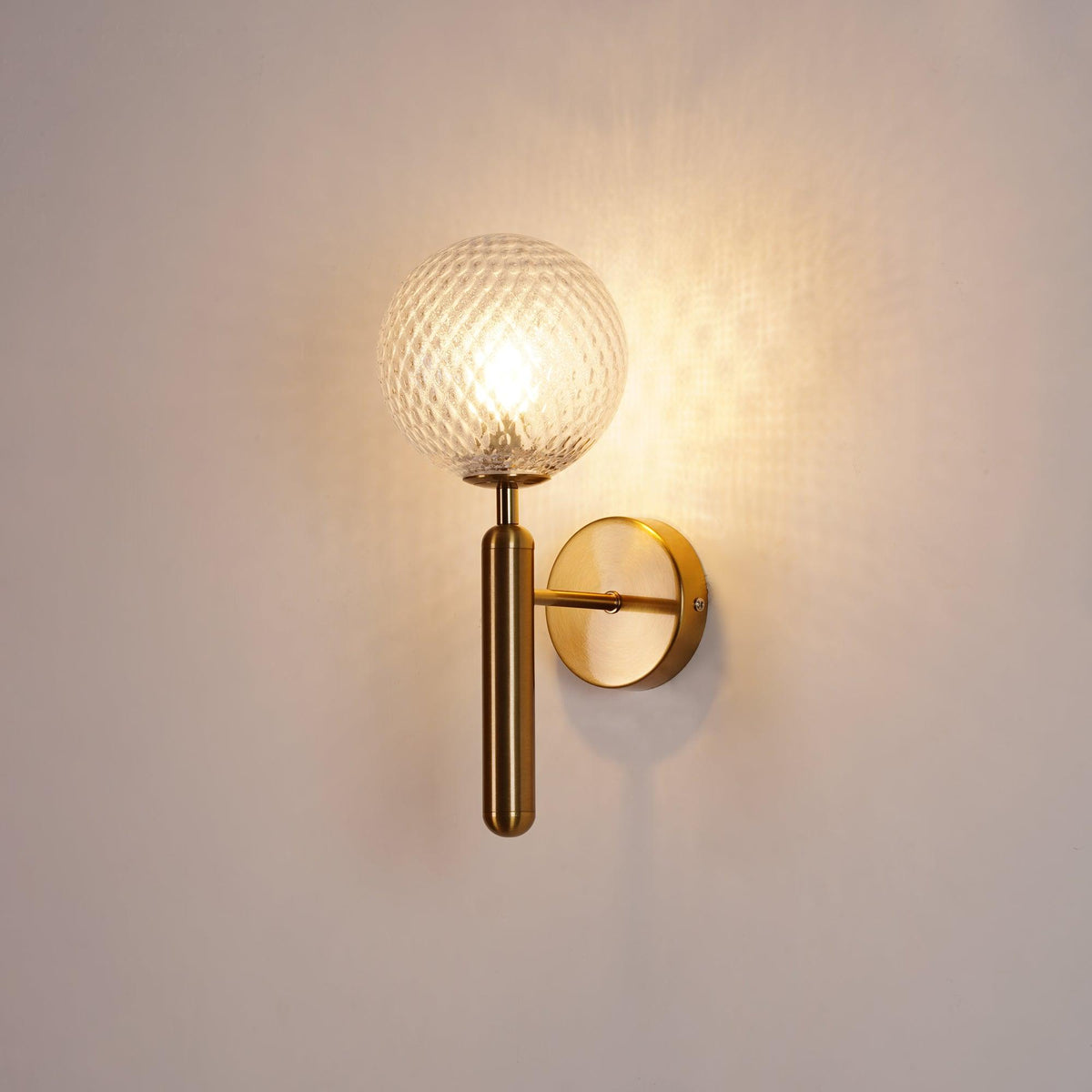 Culorara aplique de pared moderno minimalista de latón