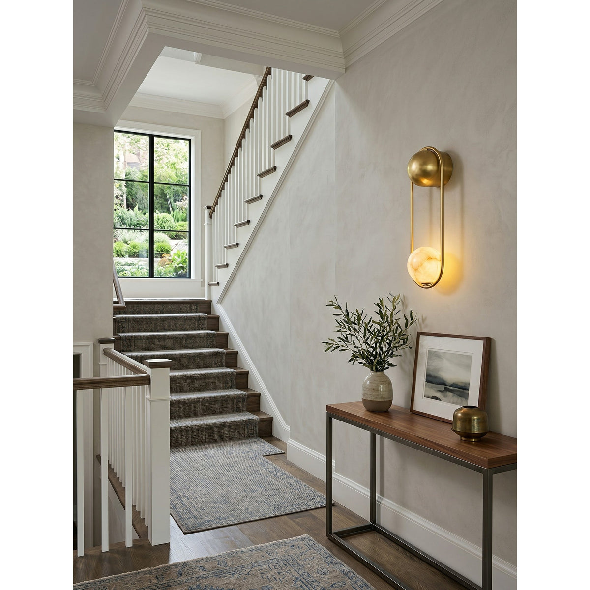 Arvior aplique de pared alabastro