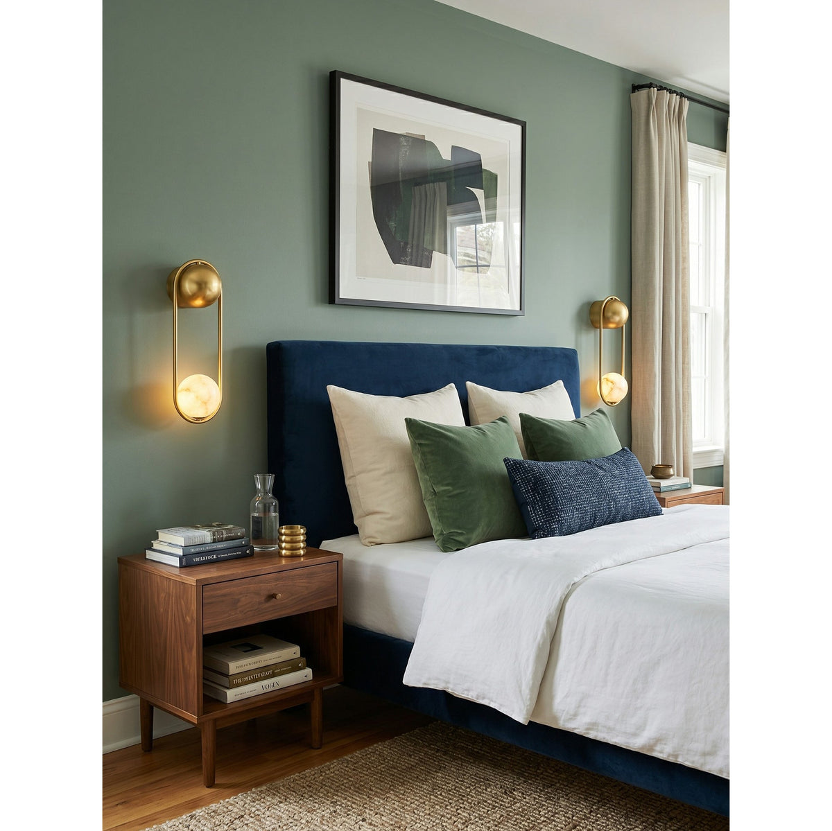 Arvior aplique de pared alabastro