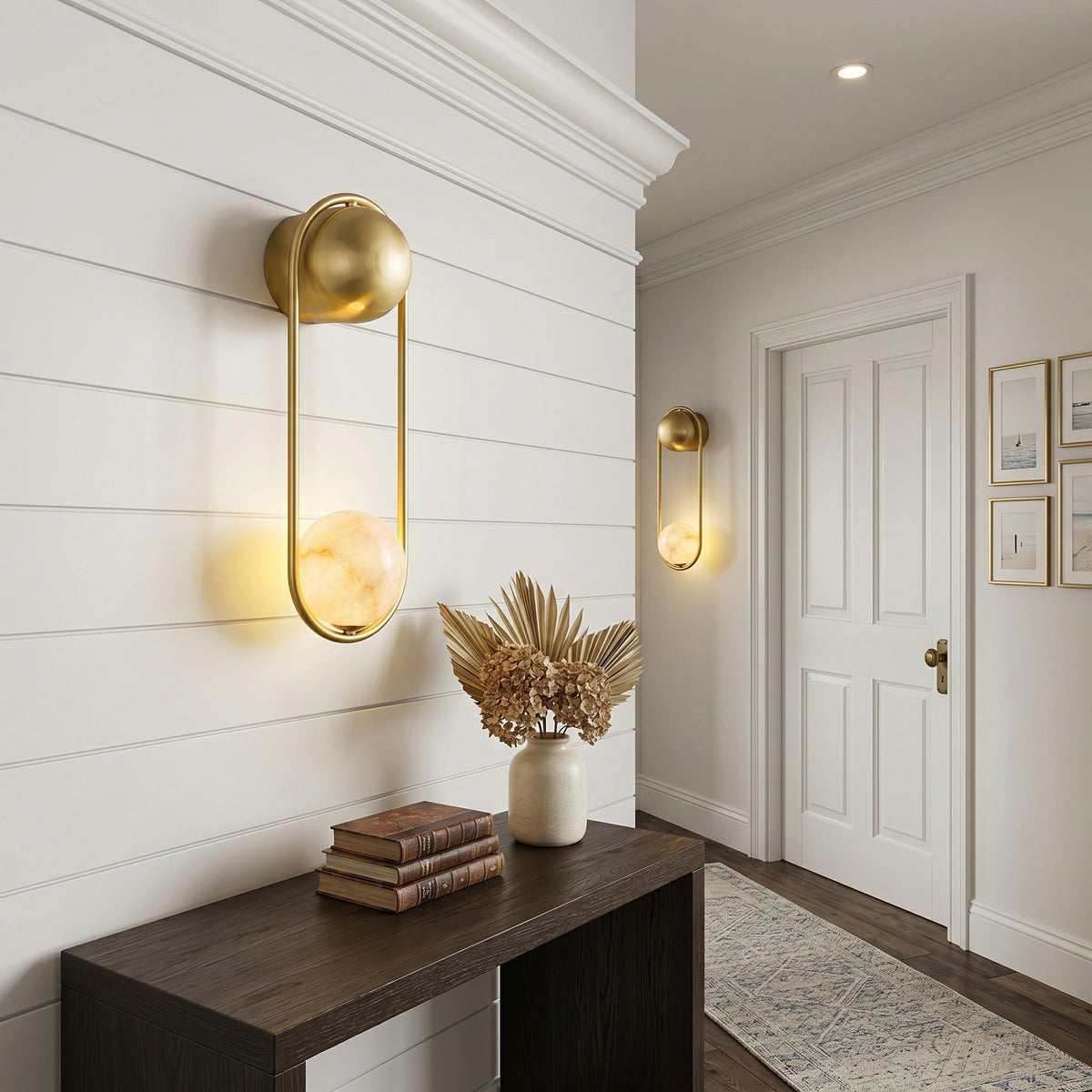 Arvior aplique de pared alabastro