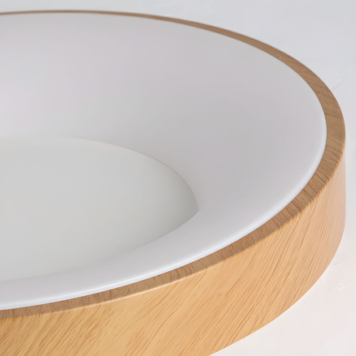 Javlen lámpara de techo moderna minimalista redondo de madera
