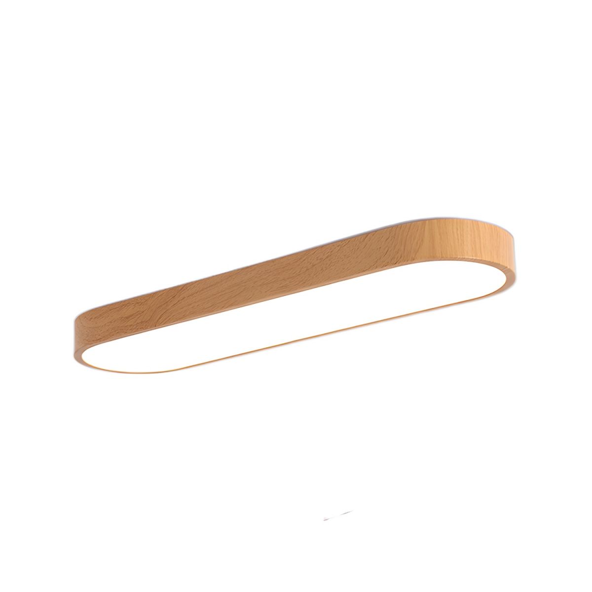 Javlen lámpara de techo moderna minimalista redondo de madera