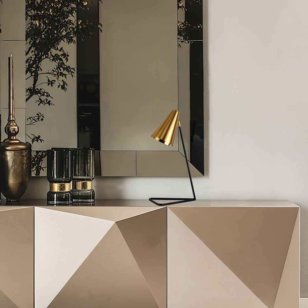Lumiere lámpara de mesa industrial