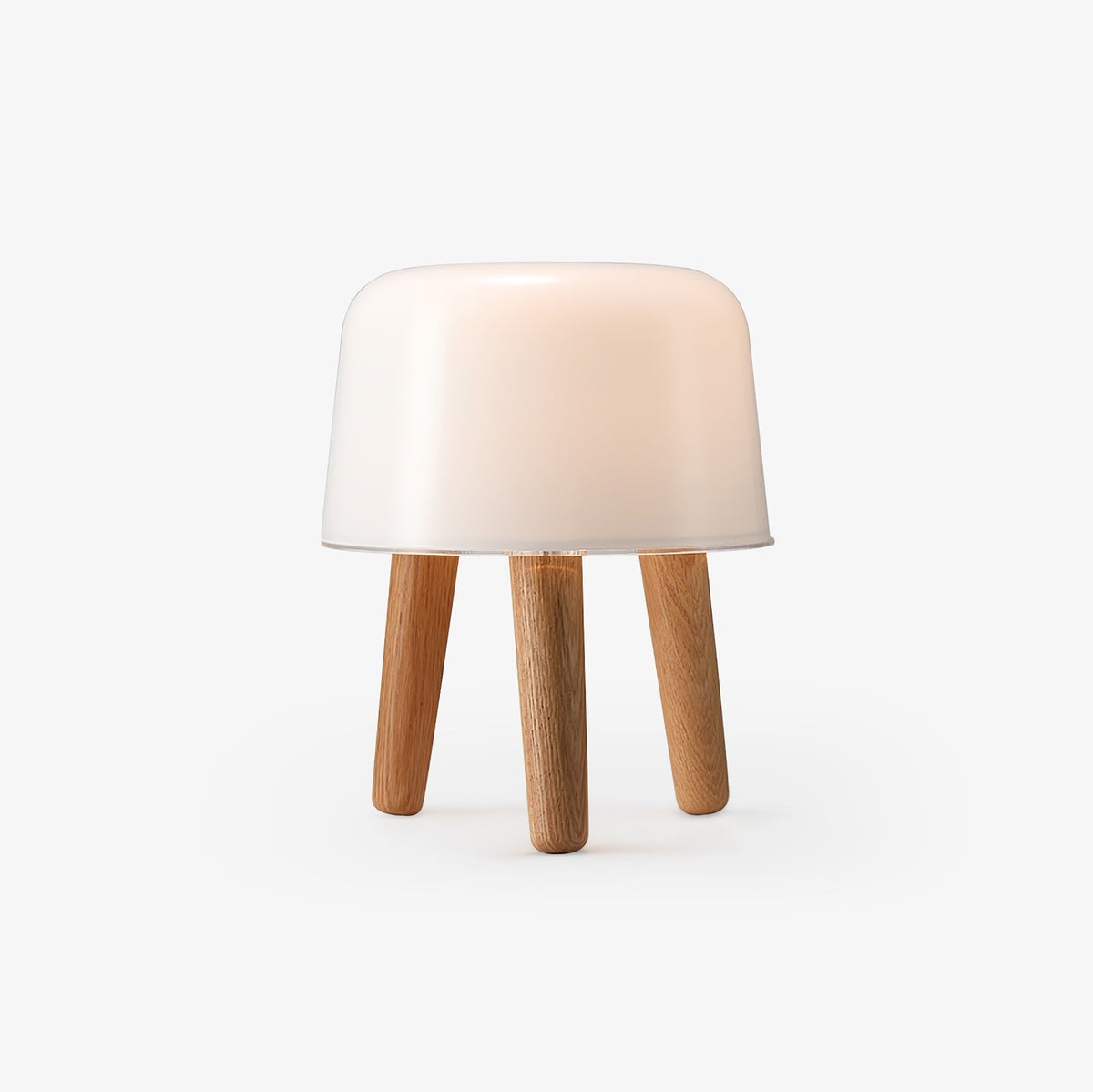 GlowPod lámpara de mesa de madera