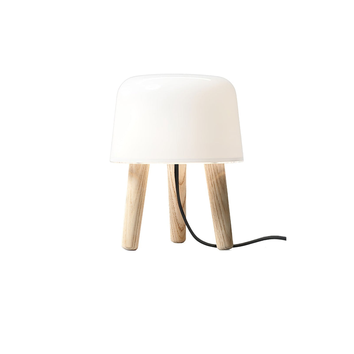 GlowPod lámpara de mesa de madera