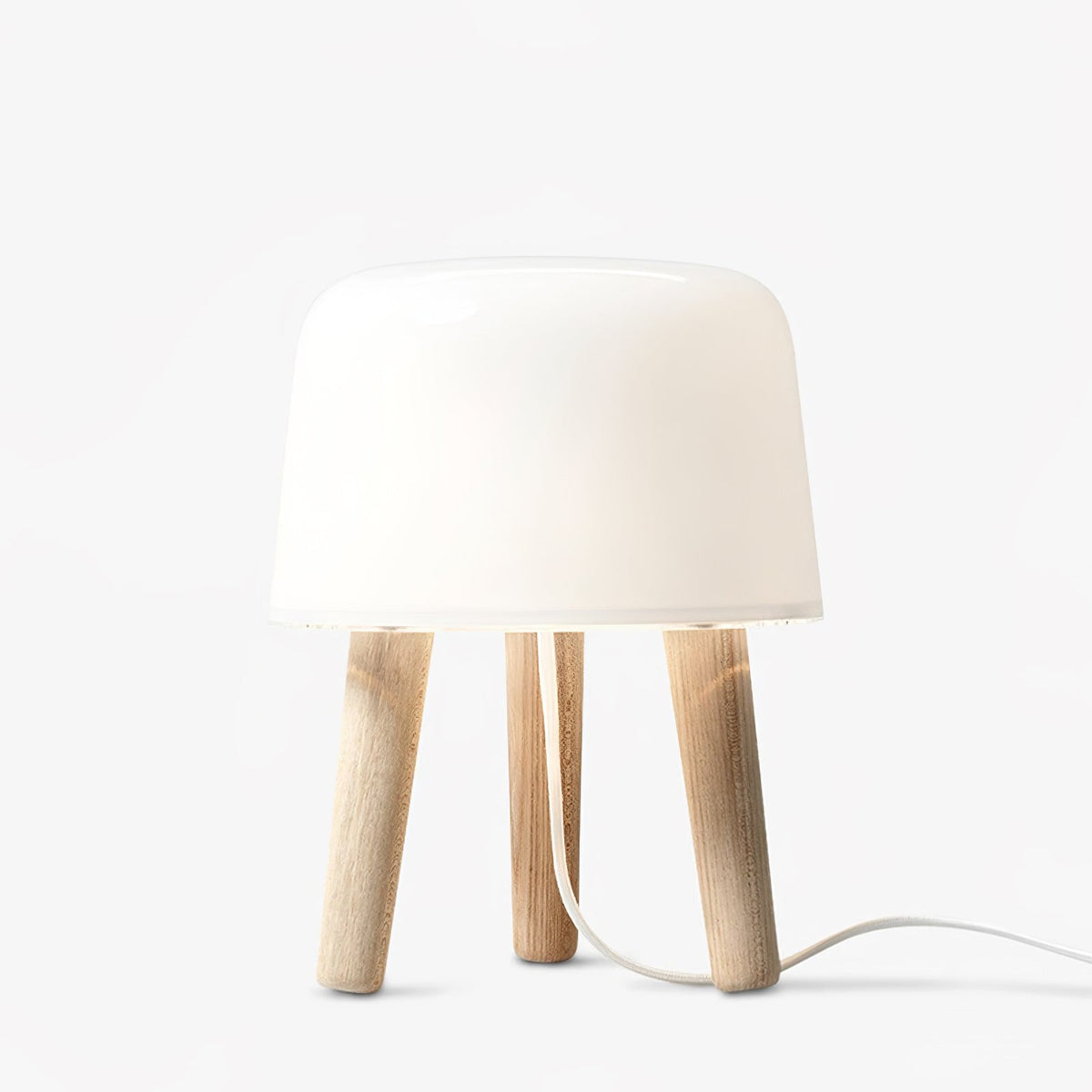 GlowPod lámpara de mesa de madera
