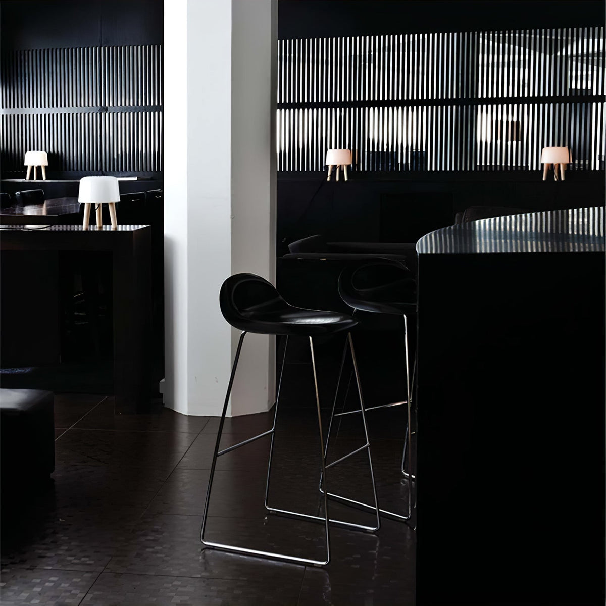 GlowPod lámpara de mesa de madera