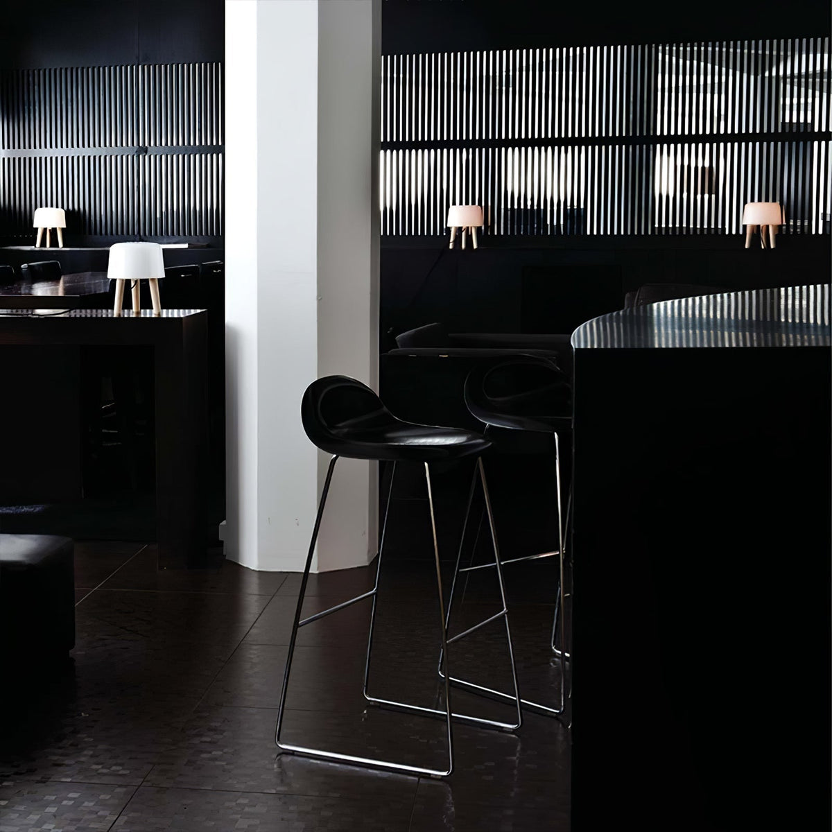 GlowPod lámpara de mesa de madera