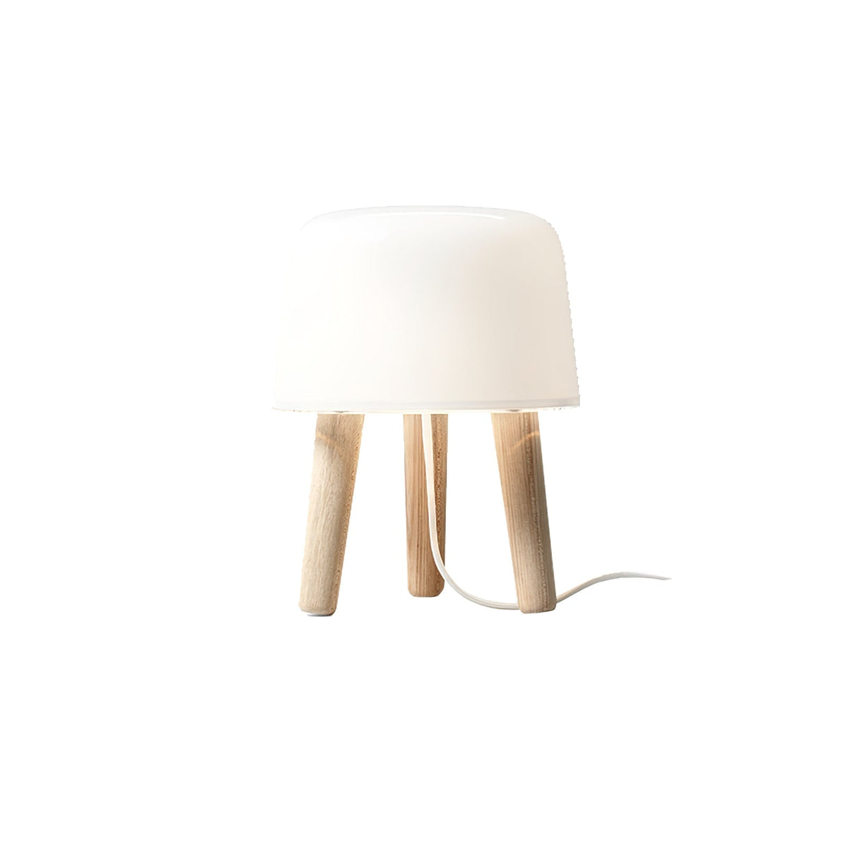 GlowPod lámpara de mesa de madera