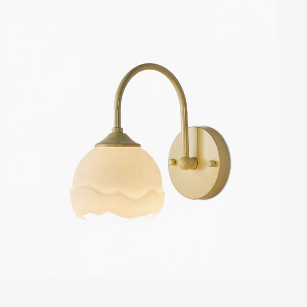 Velorenne aplique de pared elegante de vidrio
