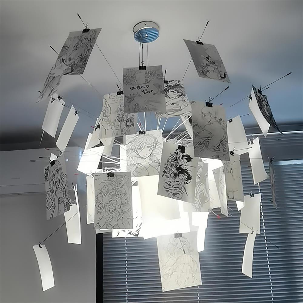Lucy Lámparas de araña Moderno Papel