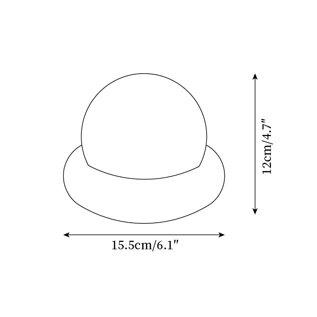 Caliror lámpara de mesa con esfera de travertino