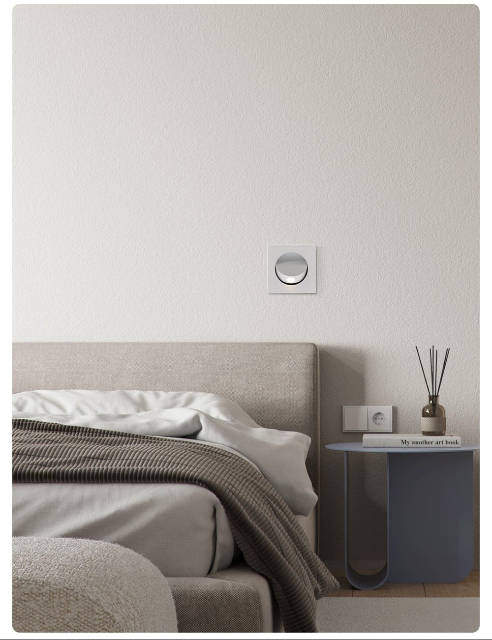 Evander aplique de pared