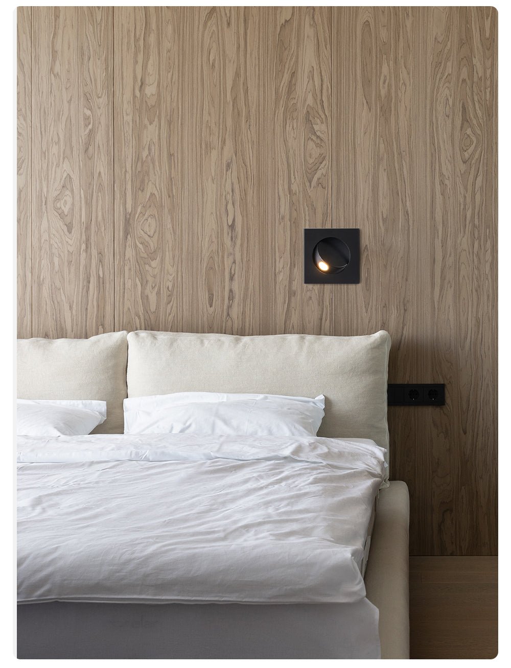 Evander aplique de pared