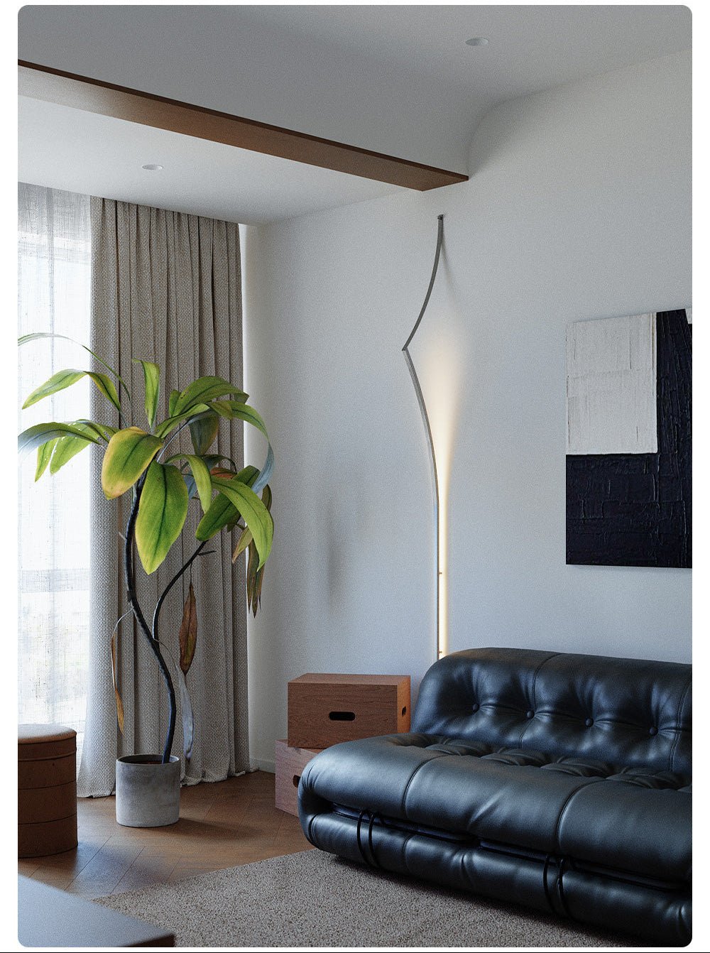 Rivenaine aplique de pared LED