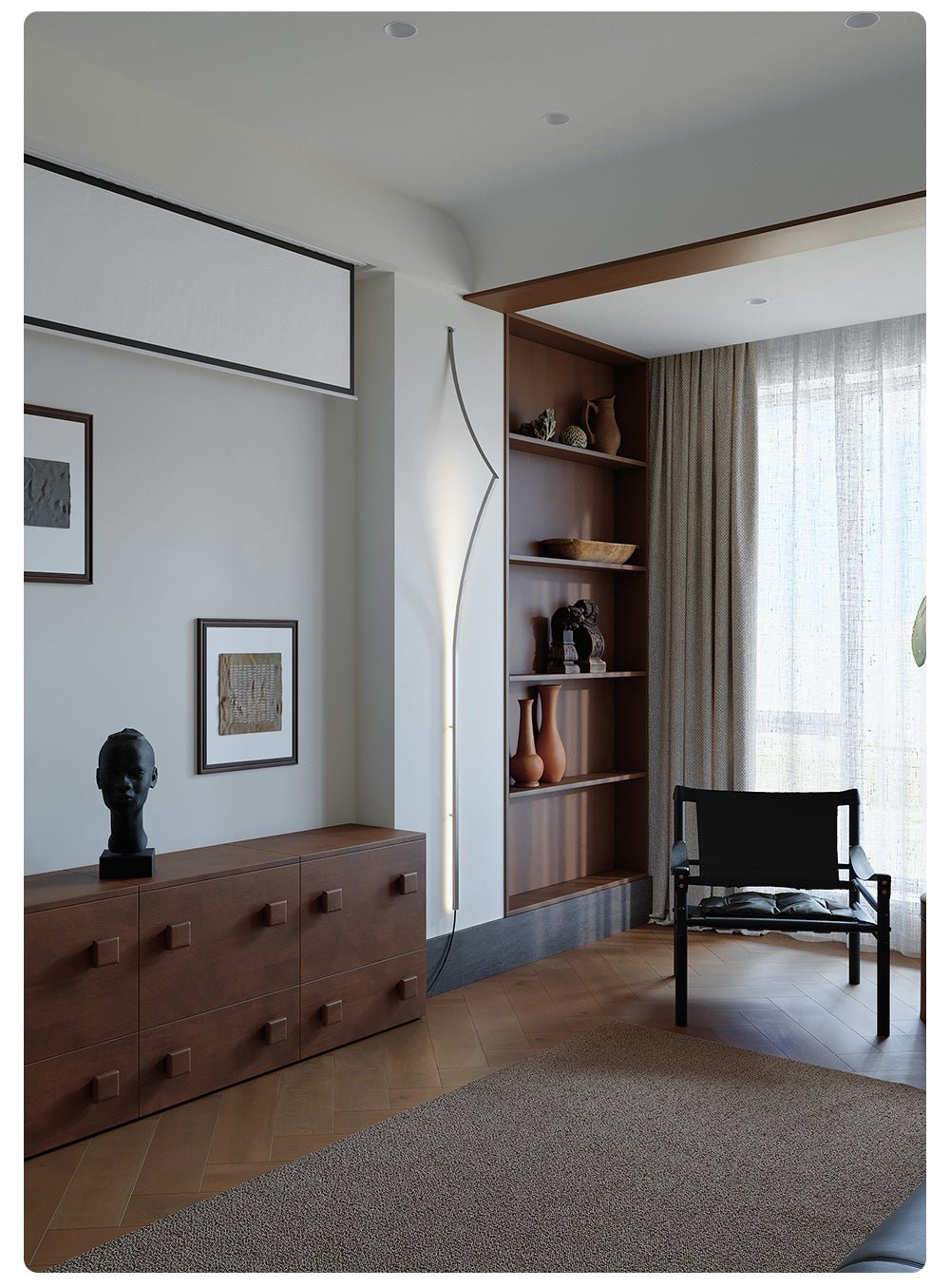 Rivenaine aplique de pared LED