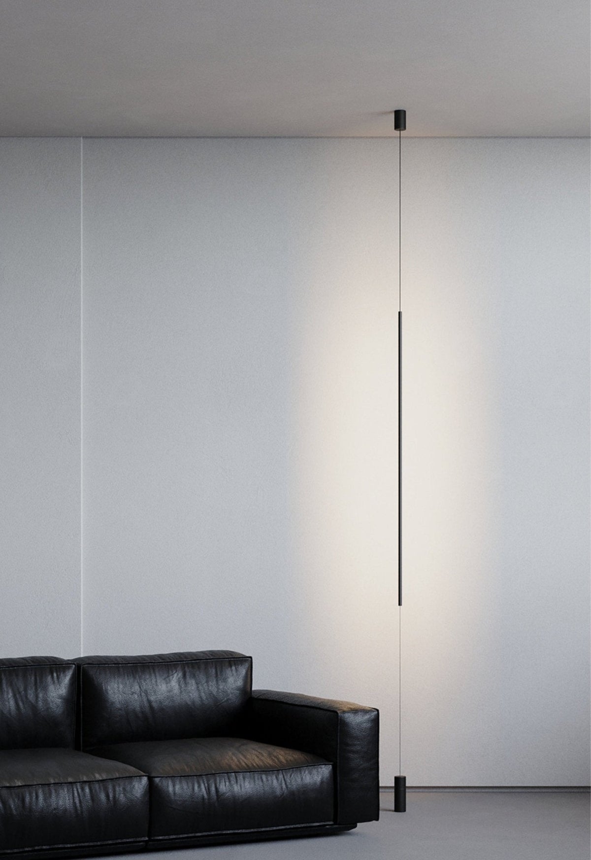 Caelorian lámpara colgante lineal minimalista LED