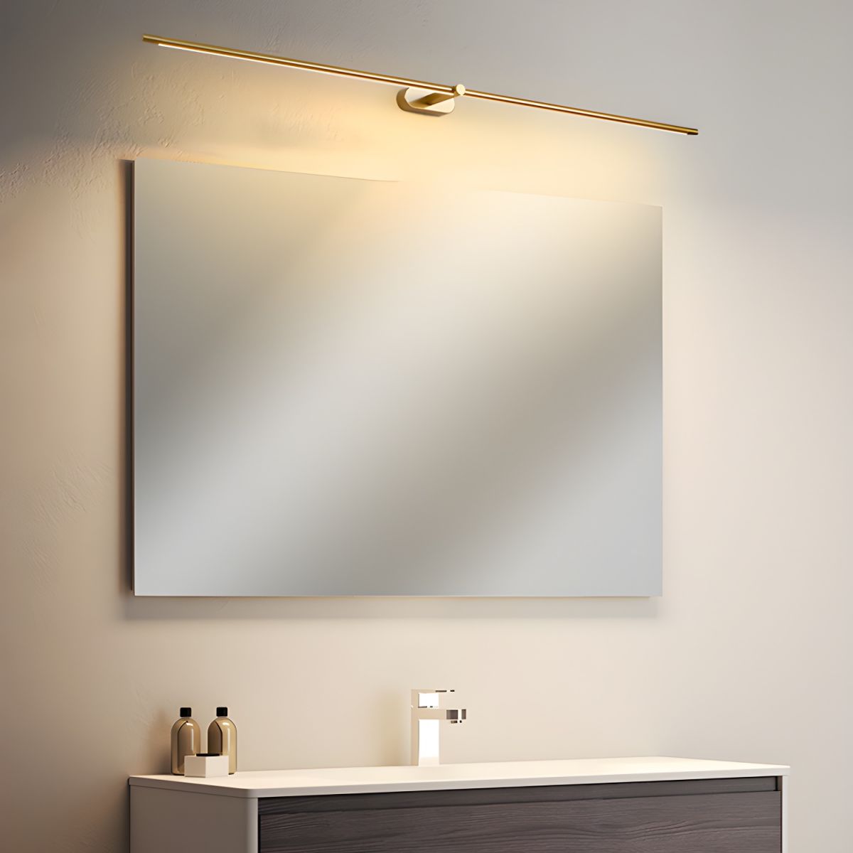 Selisira aplique de pared lineal minimalista recargable