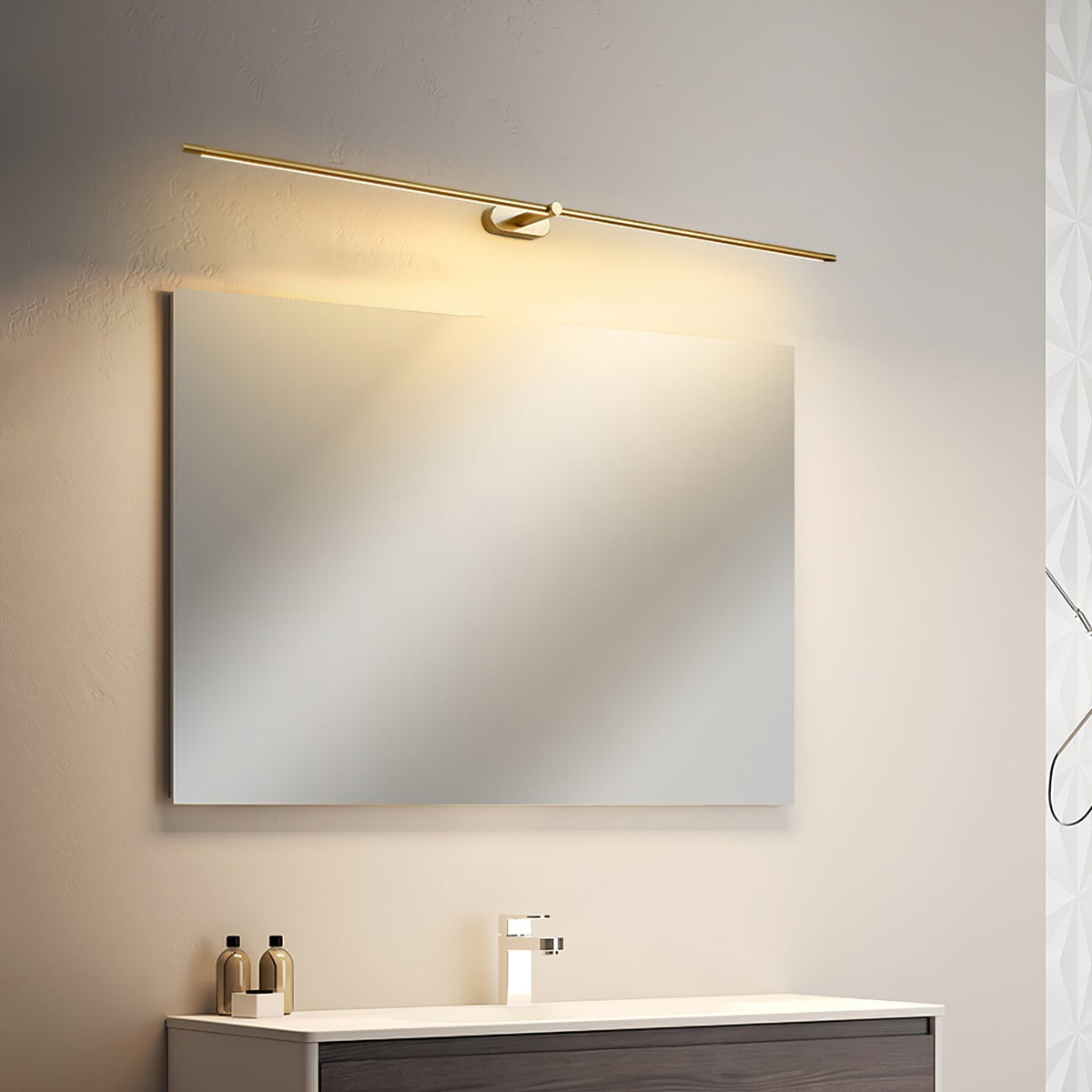 Selisira aplique de pared lineal minimalista recargable