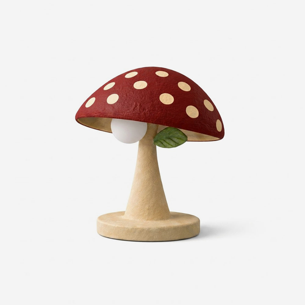 Mycelium lámpara de mesa
