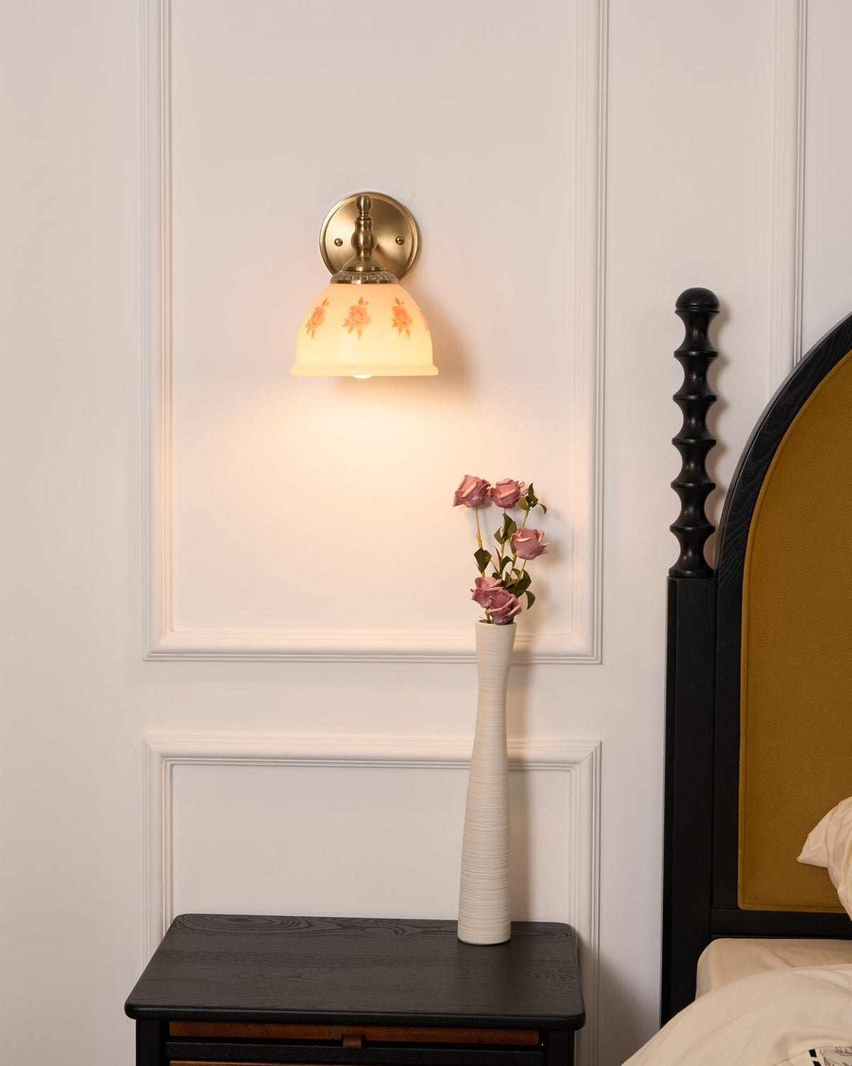 Mishya aplique de pared floral