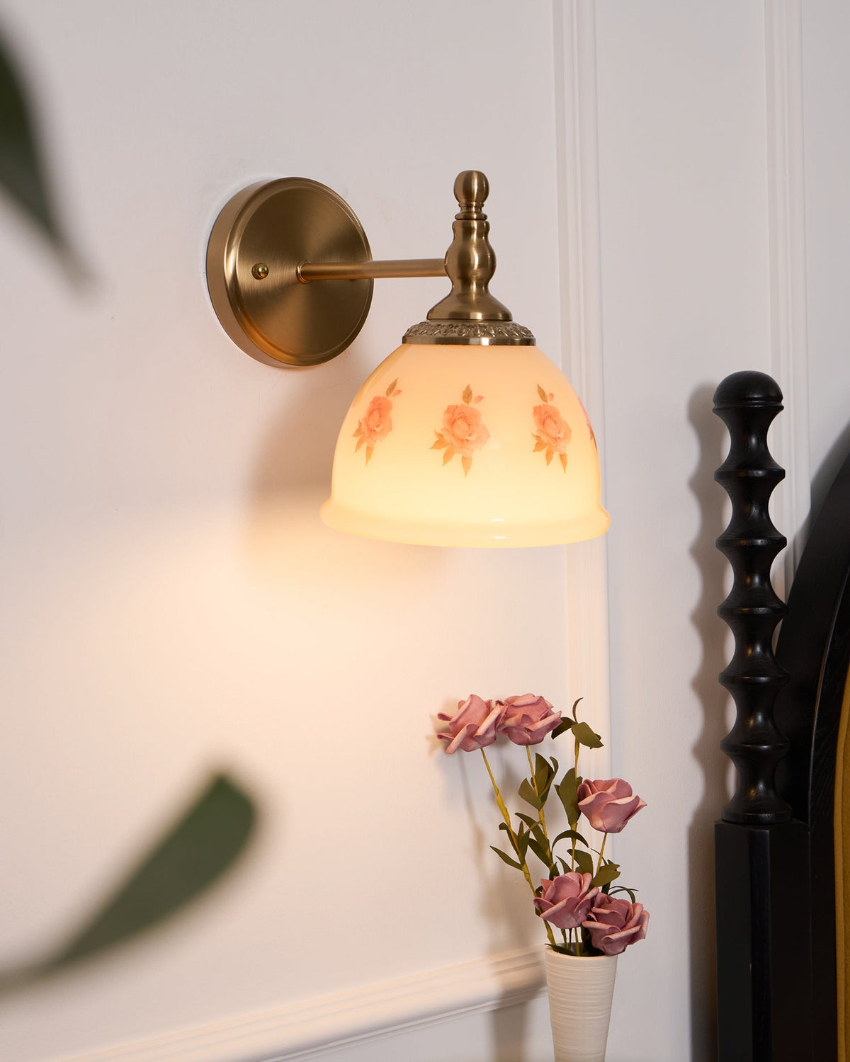 Mishya aplique de pared floral