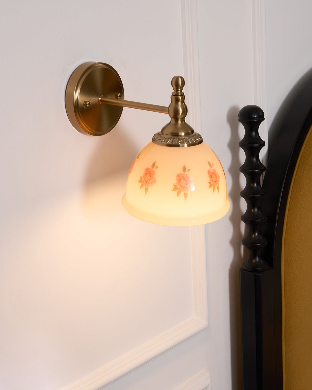 Mishya aplique de pared floral