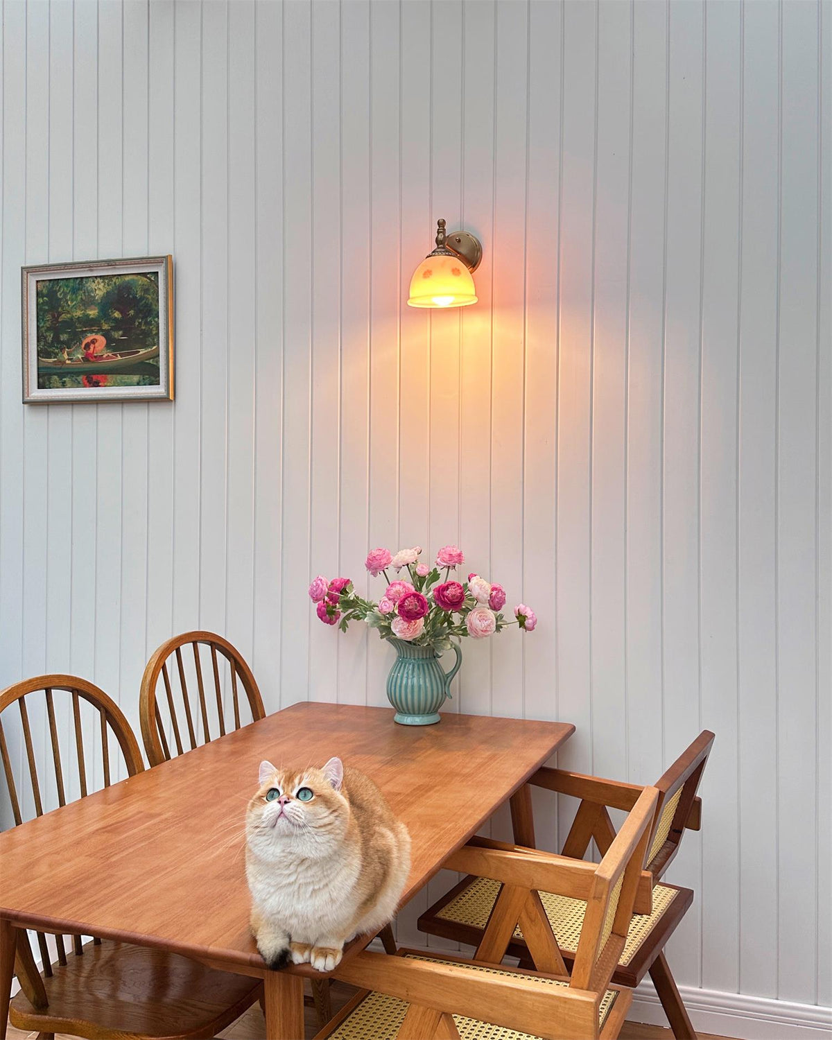 Mishya aplique de pared floral