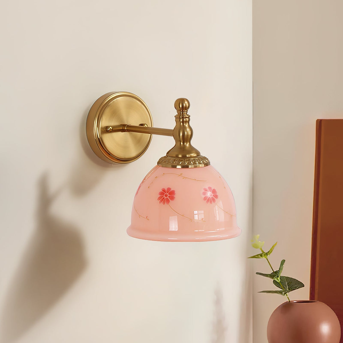 Mishya aplique de pared floral