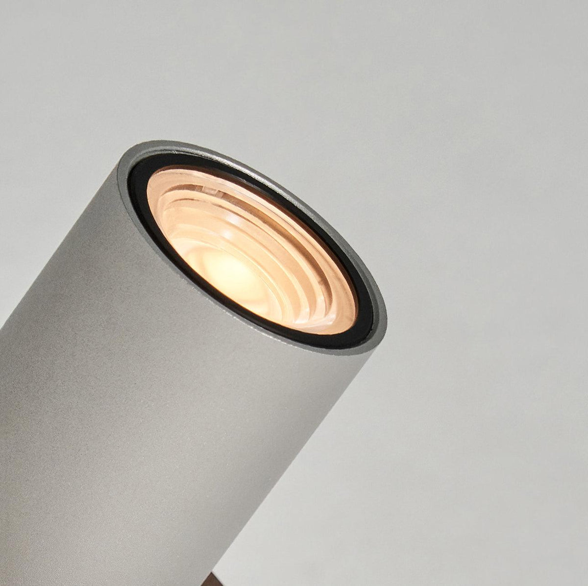 Unex lámpara de mesa artística dorada de vidrio