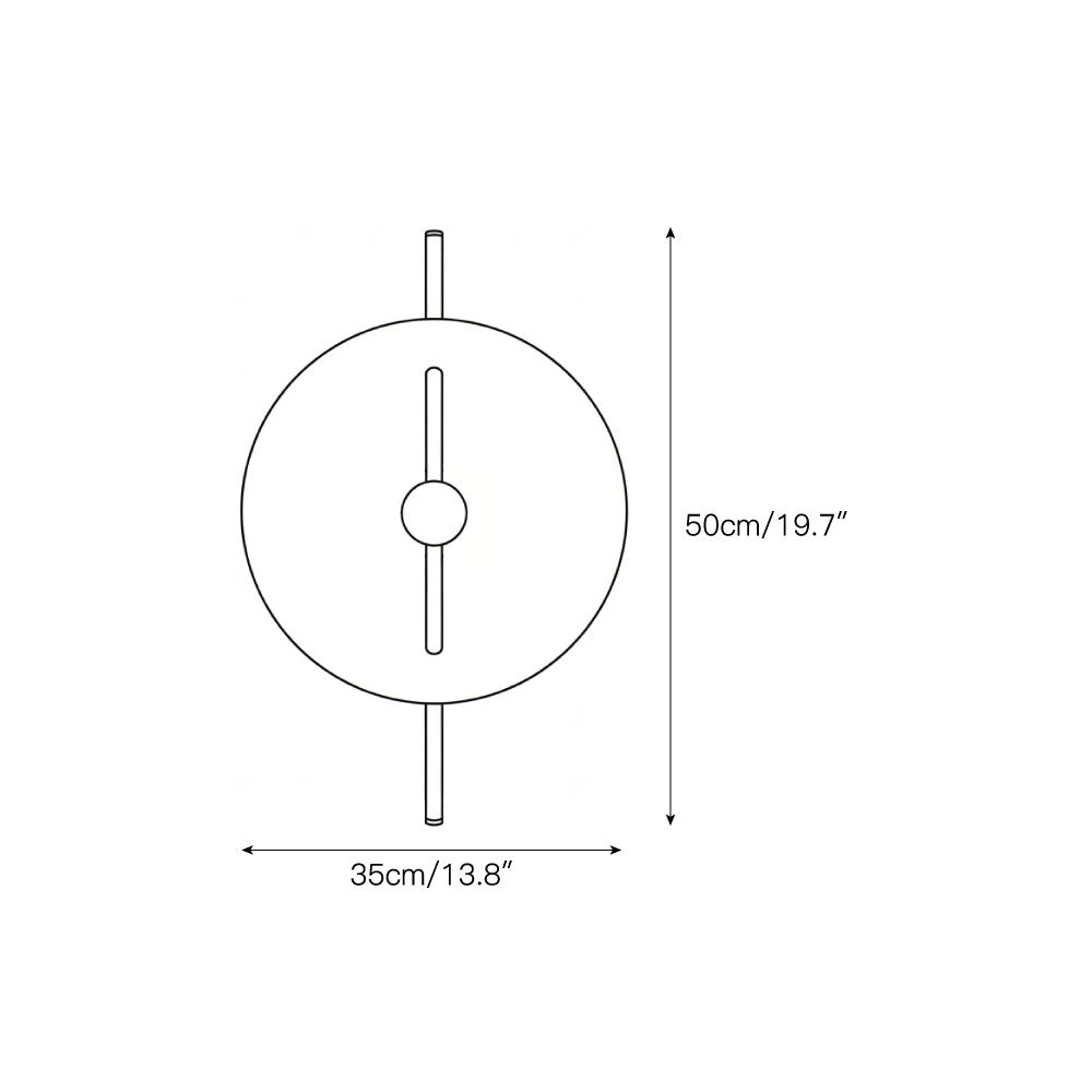 Mito aplique de pared