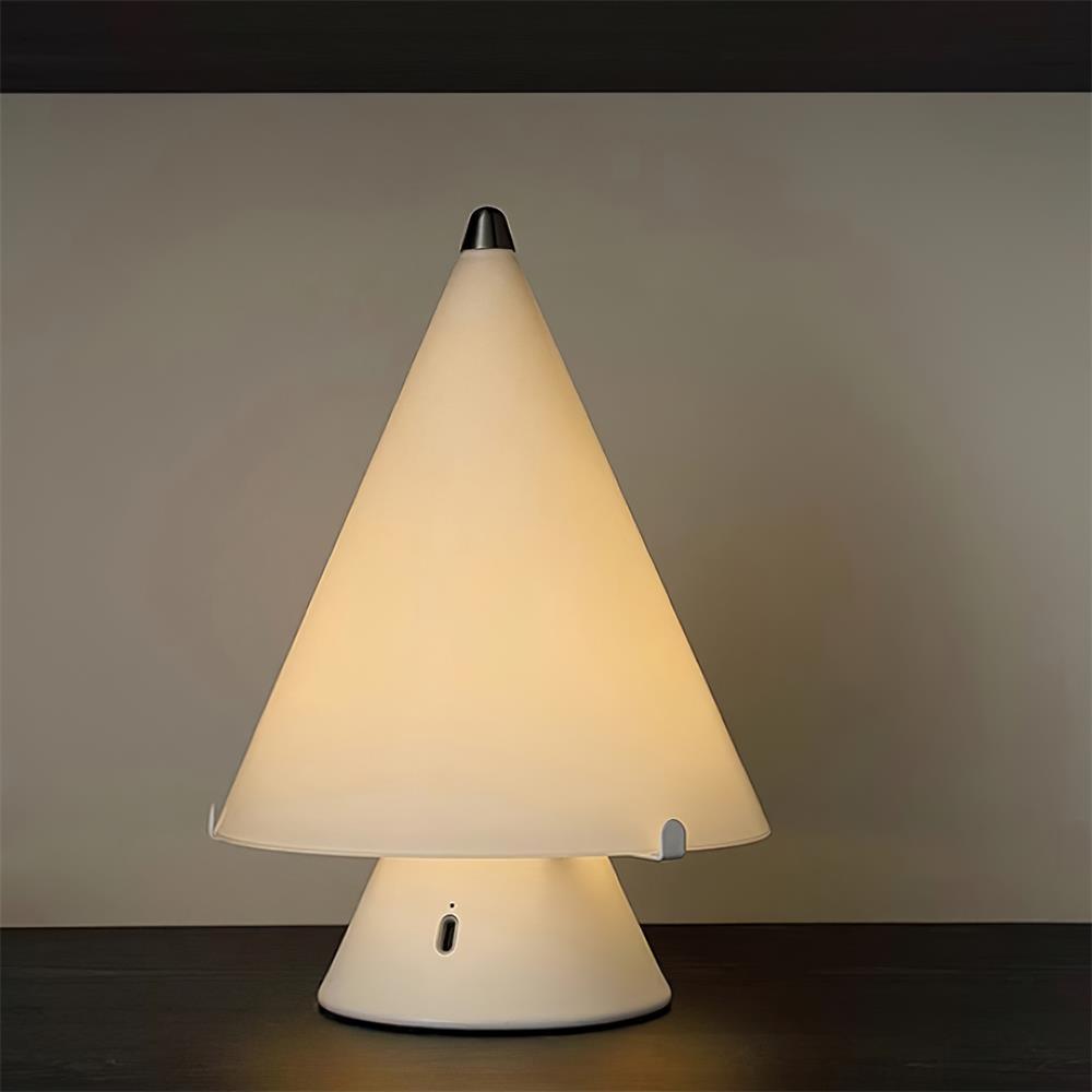 Lrtvin lámpara de mesa minimalista de vidrio