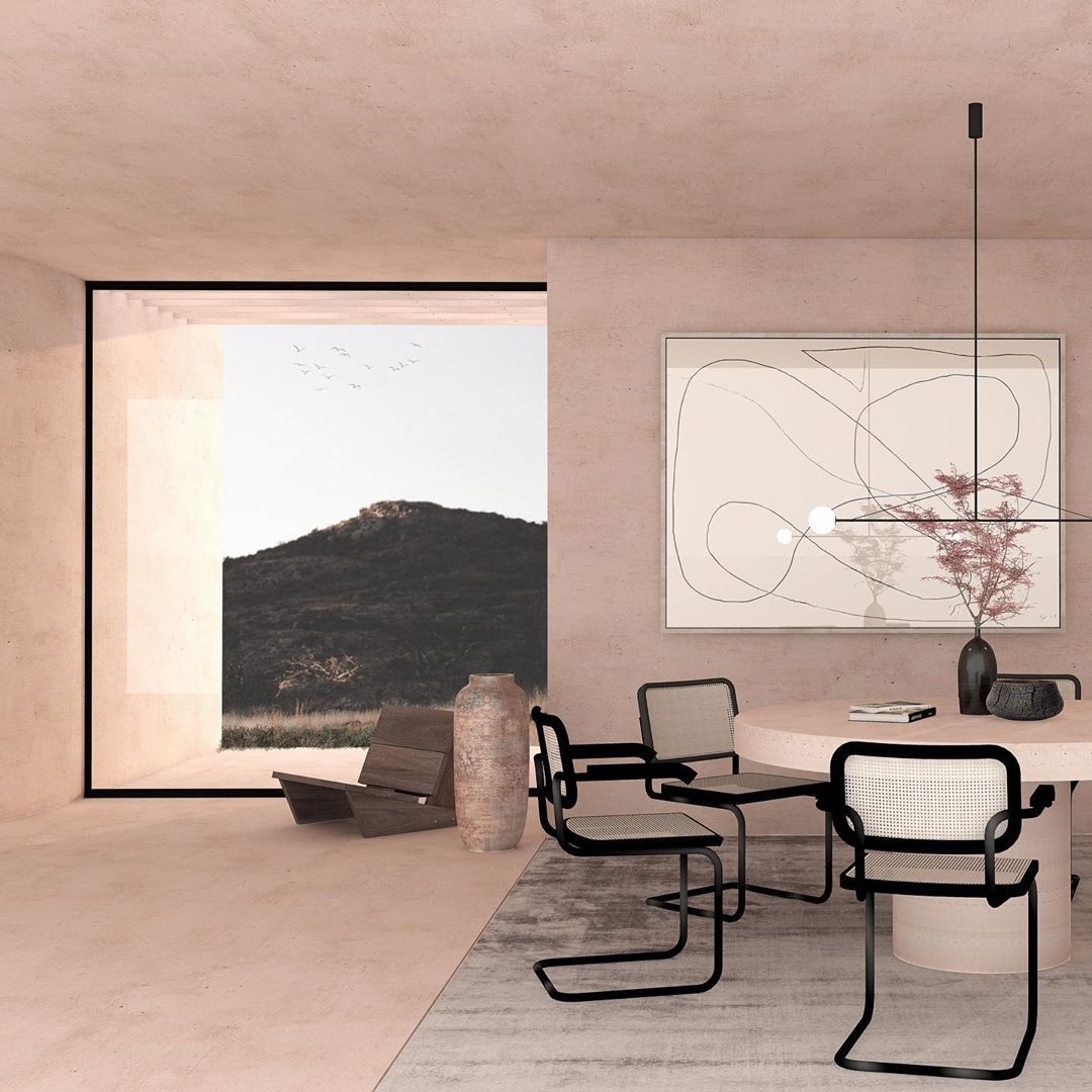 Lustra Chandelier Mobile Black Minimalist
