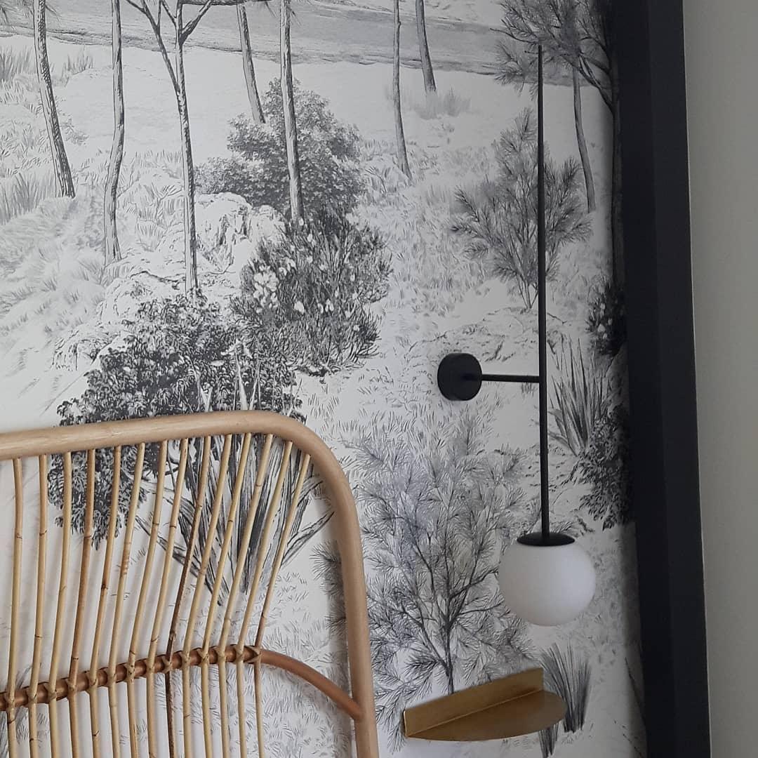 Gizmo Aplique de pared Vidrio Moderno Minimalista