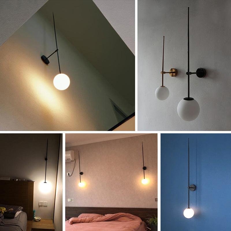 Gizmo Aplique de pared Vidrio Moderno Minimalista