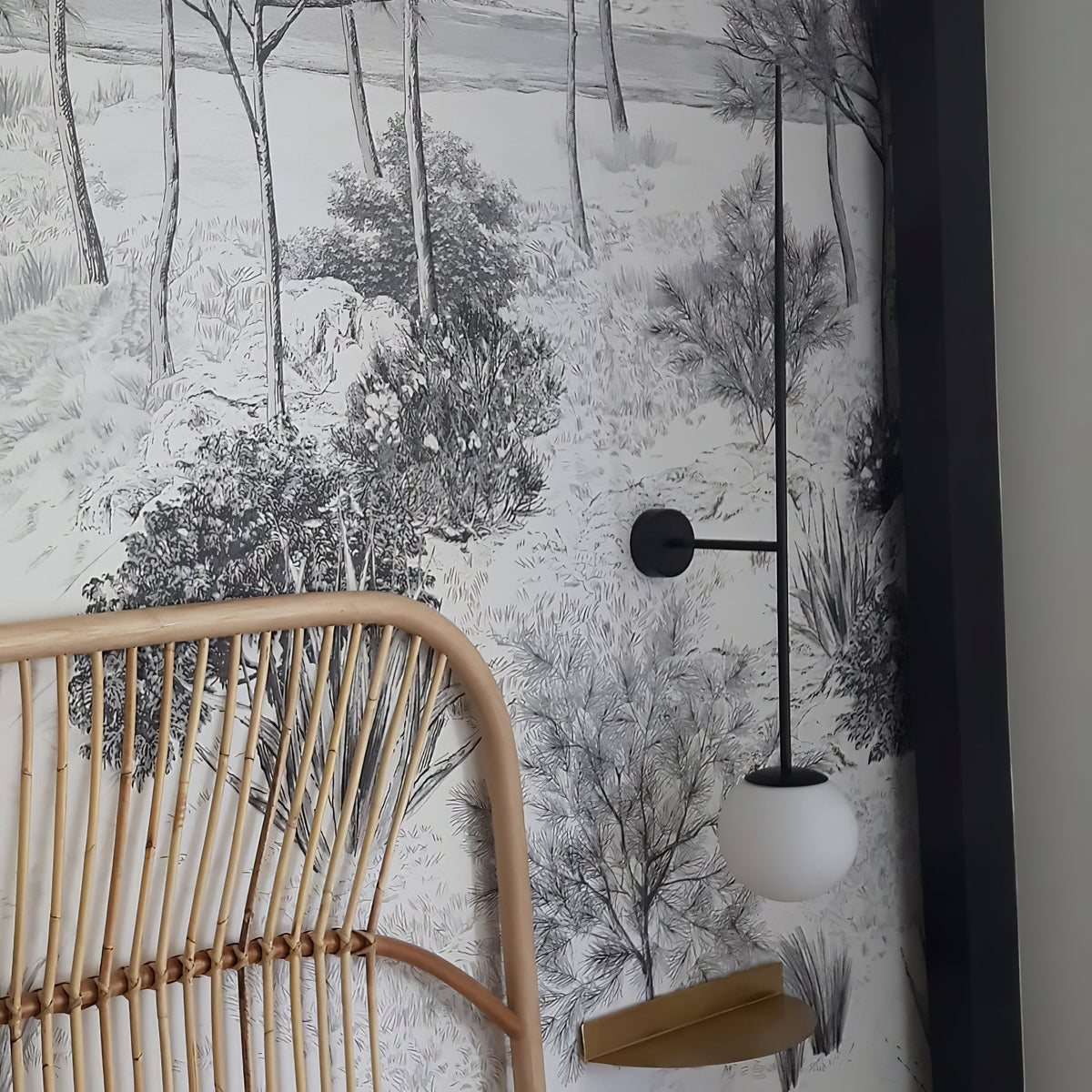 Gizmo Aplique de pared Vidrio Moderno Minimalista