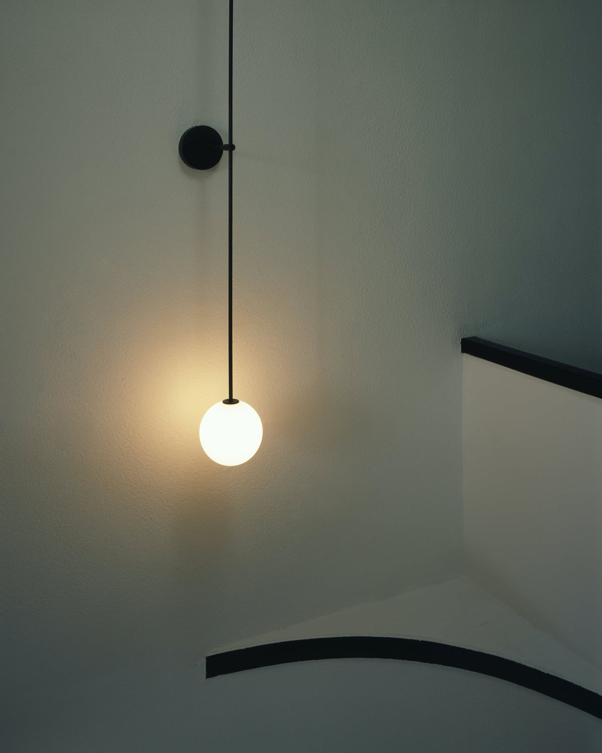 Gizmo Aplique de pared Vidrio Moderno Minimalista