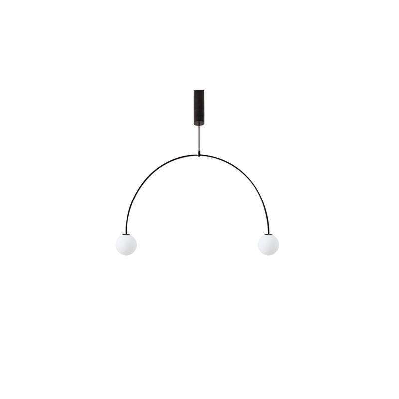 Lustra Chandelier Mobile Black Minimalist