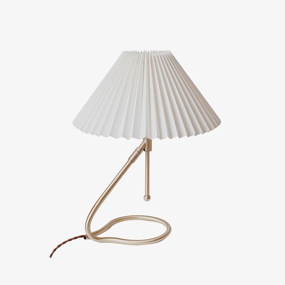 Linuia lámpara de mesa con pantalla transparente de tela