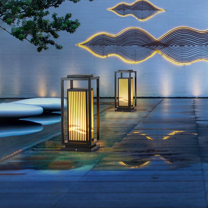 Myraeira luminaria exterior de alabastro