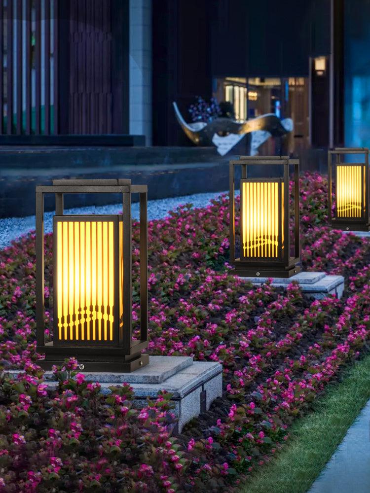 Myraeira luminaria exterior de alabastro