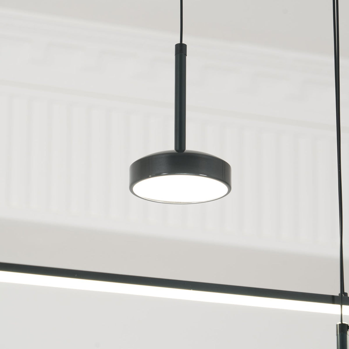Tildas lámpara colgante anillo geométrico minimalista