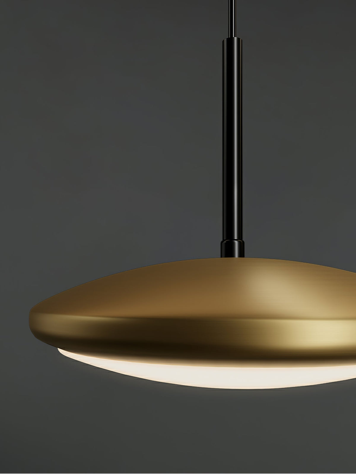 Tildas lámpara colgante anillo geométrico minimalista