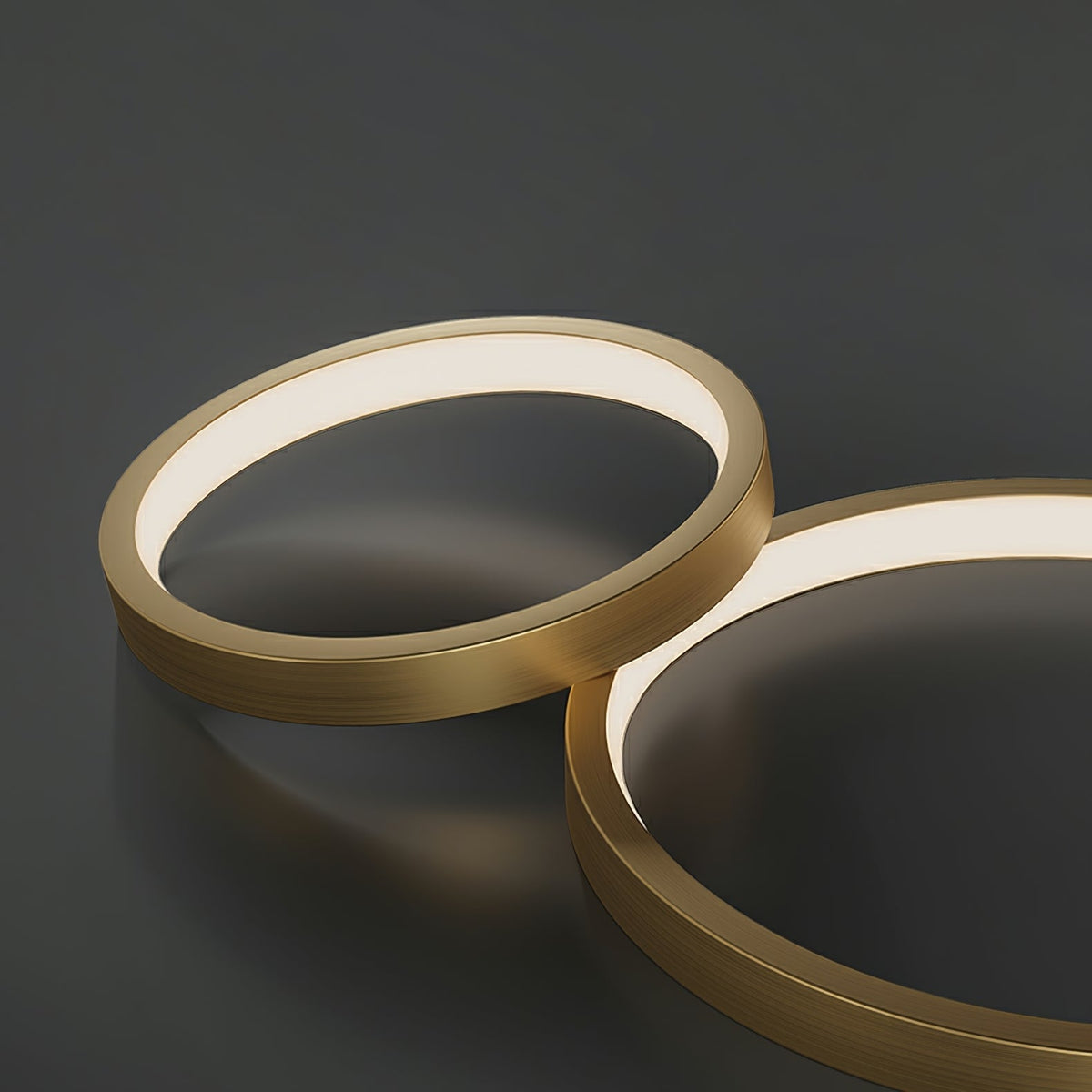 Tildas lámpara colgante anillo geométrico minimalista