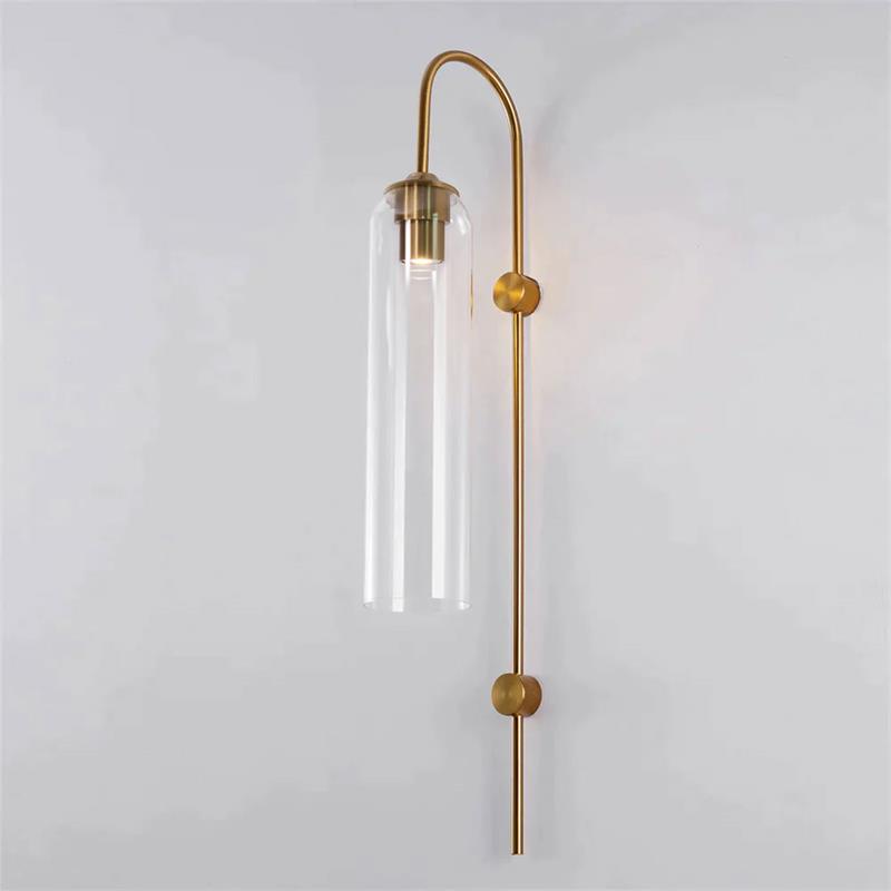 Anoriel Aplique de pared Vidrio Moderno Minimalista
