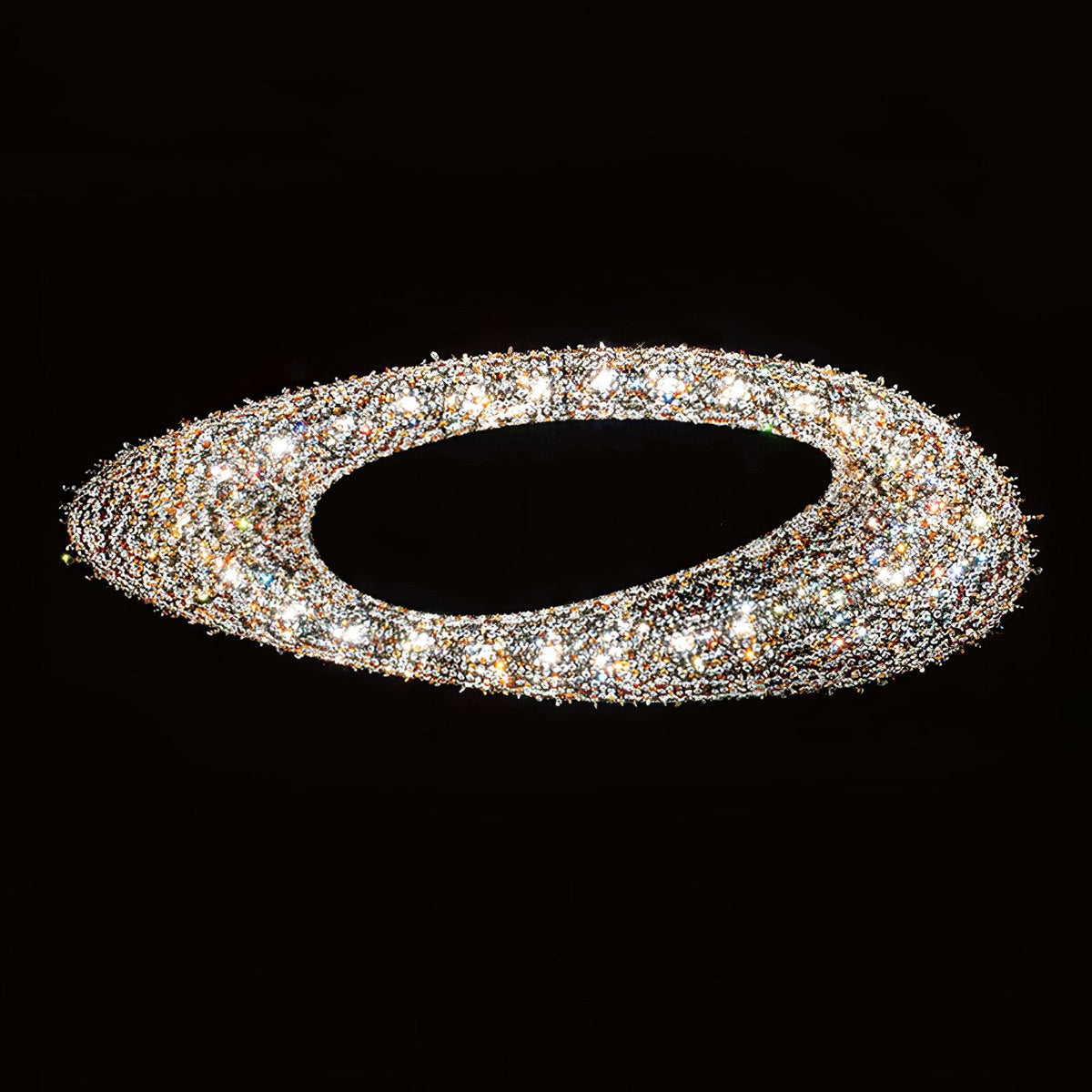 Bior lámpara colgante con detalles de cristal